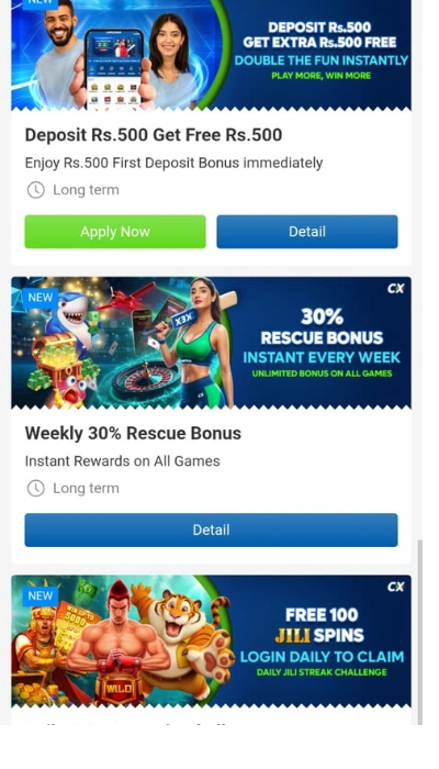 cxwin game bonus image